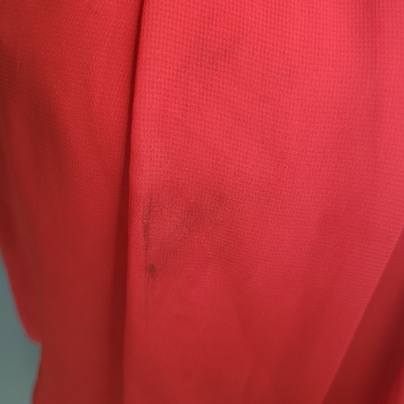 Bisou Bisou Red and B/W Diamond Print Dress - Picture 4 of 4